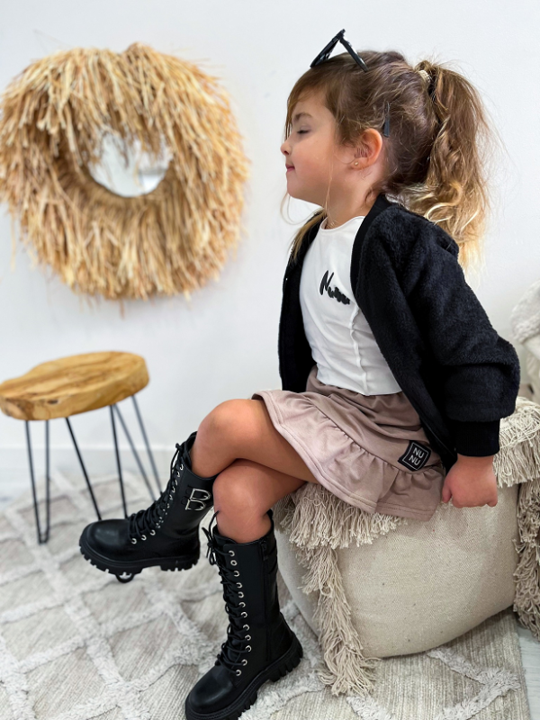 Spódniczka z falbanką latte/NUNU