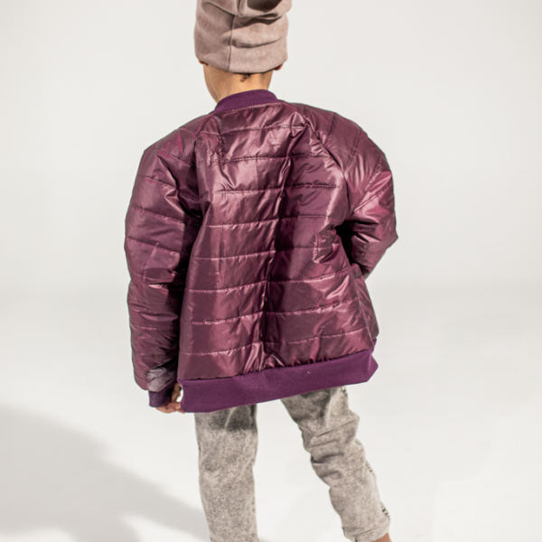 kurtka burgund pikowana nunu