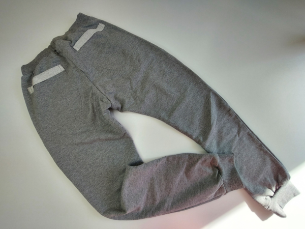 SPODNIE JOGGERY SZARY MELANŻ MIMI