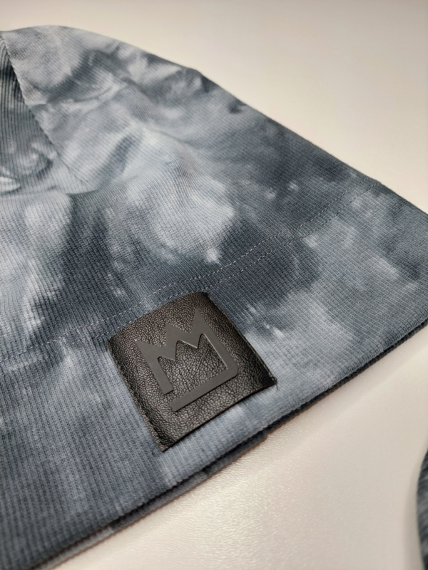 CZAPKA DZIECIĘCA Z KOMINEM FARBS GREY MIMI