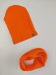 CZAPKA Z KOMINEM POMARAŃCZA MIMI