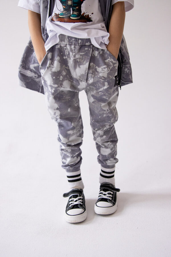 SPODNIE JOGGERY BATIK GREY NUNU