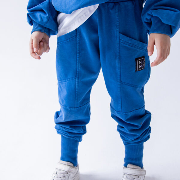 SPODNIE JOGGERY VINTAGE BLUE NUNU