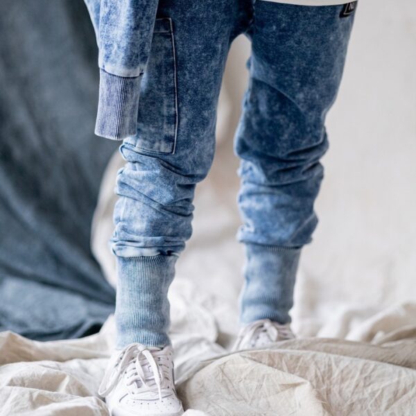 SPODNIE BOJÓWKI JEANS BLUE NUNU