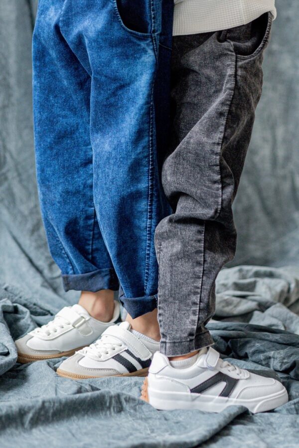 SPODNIE BOYFRIEND JEANS DARK BLACK NUNU